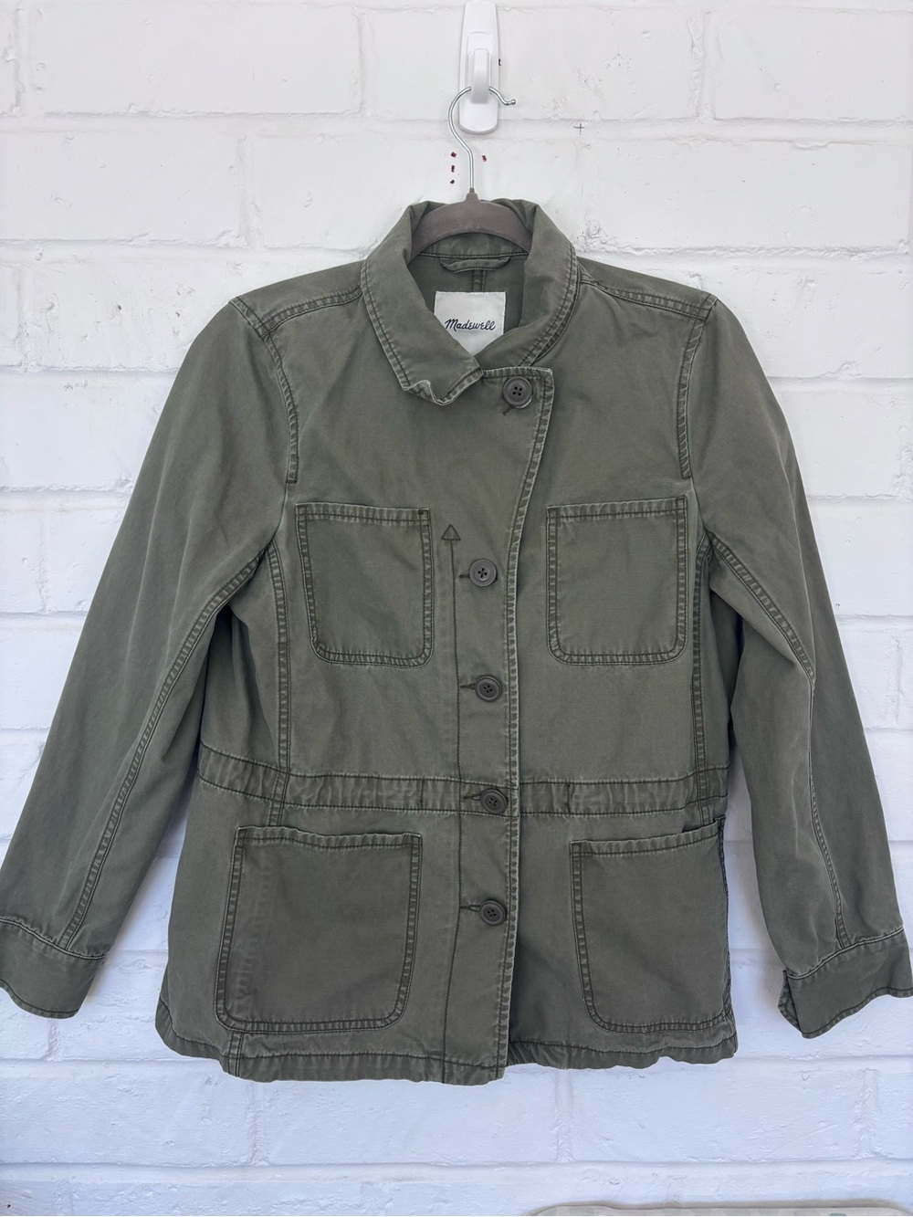Madewell Olive Green Utility Jacket